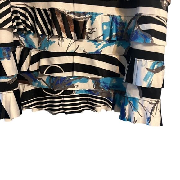 Tango Mango Blue ruffles Sleeveless Women’s dress Sz XL NWT🏷 - Picture 6 of 16